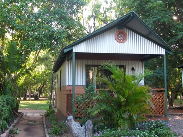 the cabin at Ivanhoe Village Caravan Resort