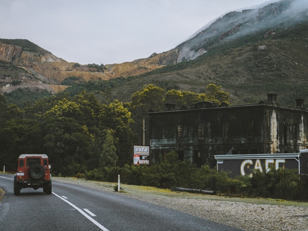 the nearby Linda village in Tasmania