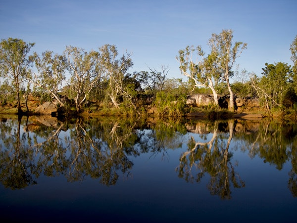 a river near Munurru Campground