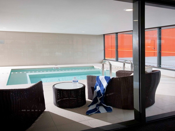 the indoor pool at Novotel Newcastle Beach