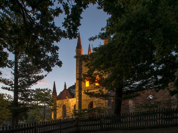 the Port Arthur Church