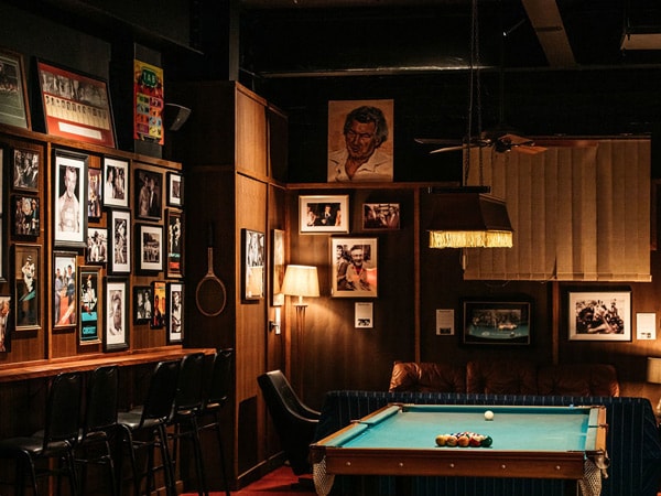 the interior of The Bob Hawke Beer & Leisure Centre, Marrickville