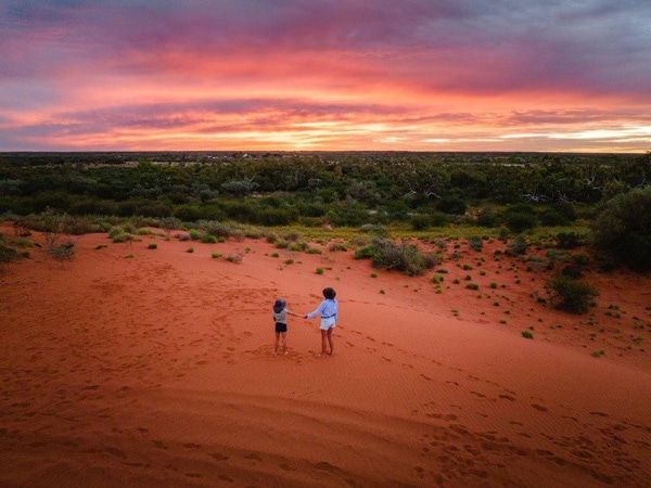 red dirt across Bullara Station
