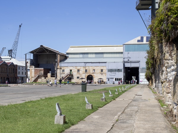 the Cockatoo Island, Sydney by day