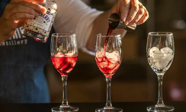 Glengowrie Distillery, New England wine