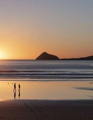 sunset in the Whisky Bay Wilsons Promontory National Park
