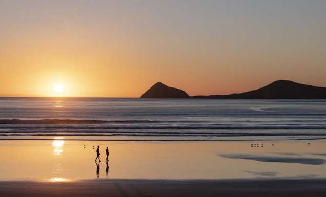 sunset in the Whisky Bay Wilsons Promontory National Park