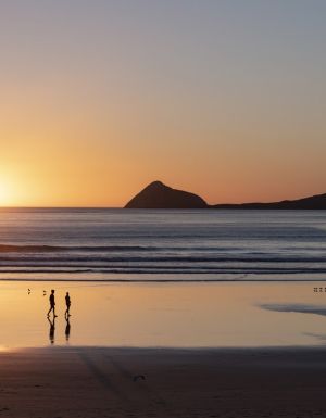 sunset in the Whisky Bay Wilsons Promontory National Park