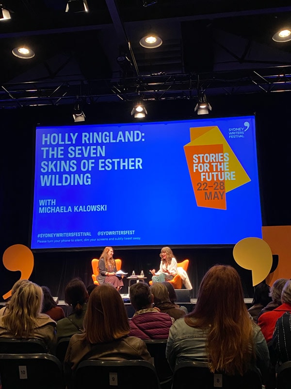 a panel discussion during the Sydney Writers Festival
