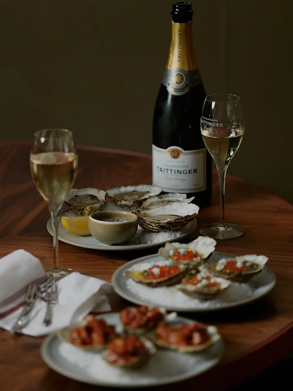 food and wine on offer at Tetto di Carolina, South Yarra