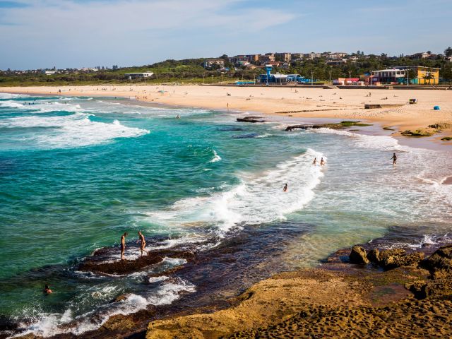 Maroubra Beach from above