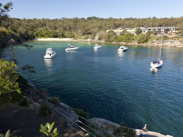 boats on Little Manly