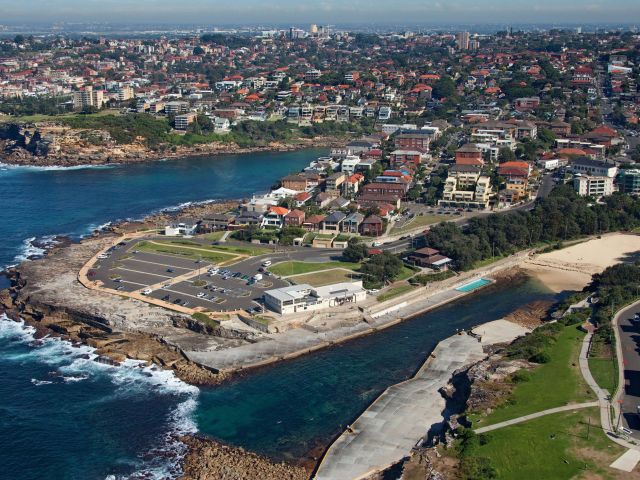 Clovelly headland from above
