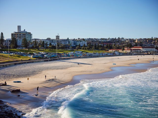 Bondi Beach from above