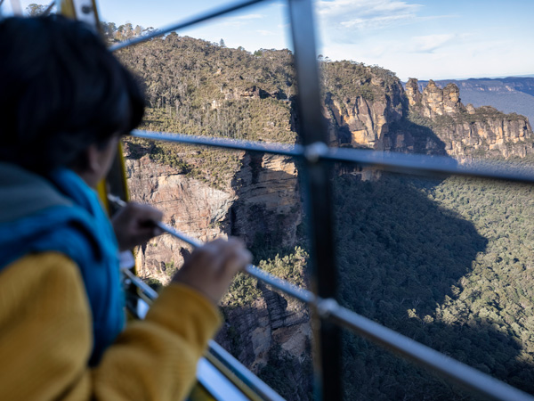 Scenic World in Katoomba, Blue Mountains, NSW
