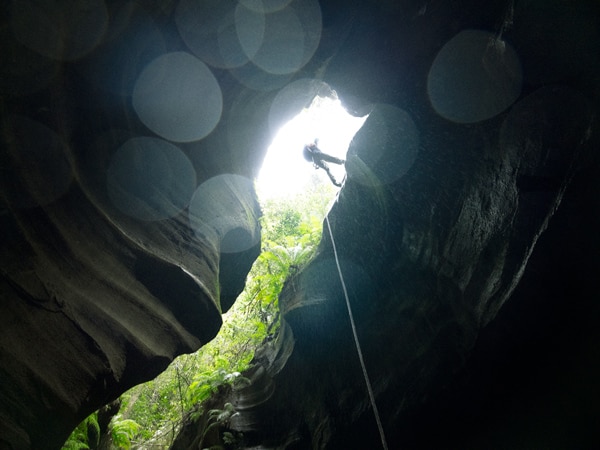 abseiling at the Grand Canyon, Blue Mountains National Park