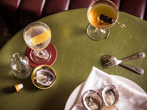 an afternoon aperitivo session at Parlour