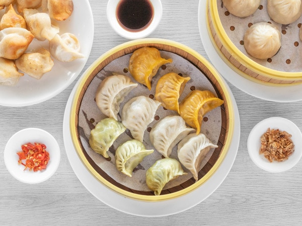 Dumplings from CBD Dumpling House in Canberra