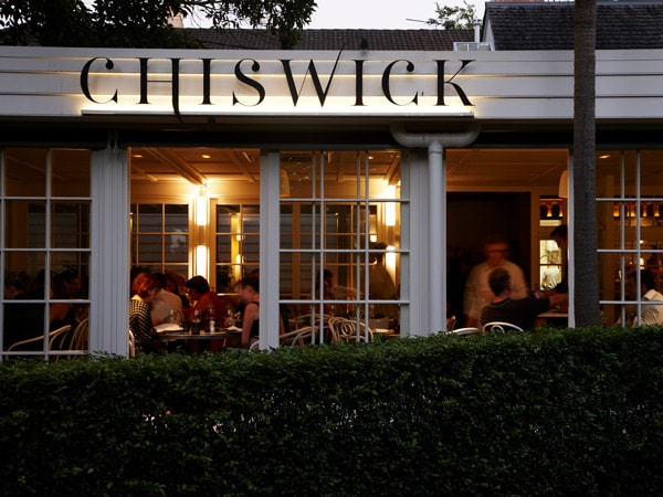 the restaurant exterior of Chiswick