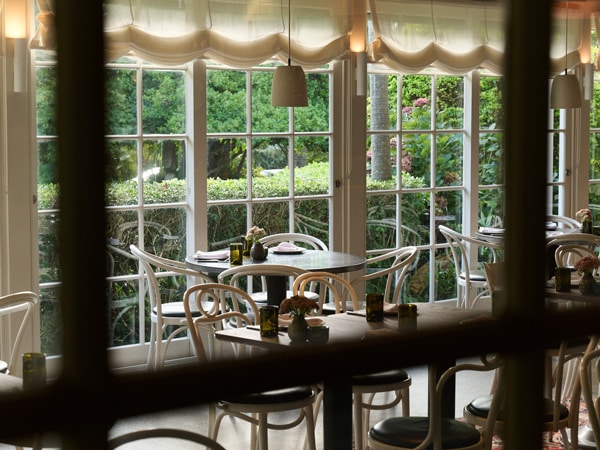 the dining interior at Chiswick