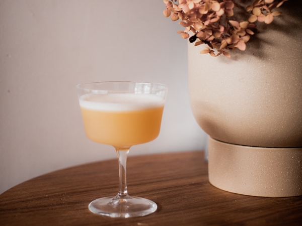 a cocktail drink at Society Salamanca