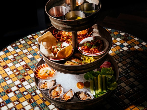 overflowing Vietnamese menu at Firebird