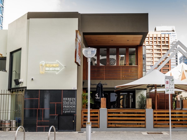 The exterior of The Generous Squire in Perth, Western Australia