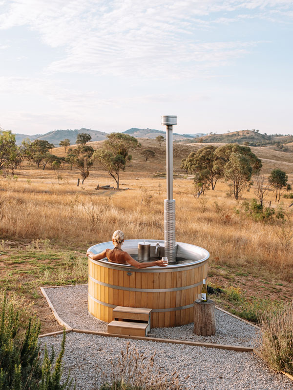 Glenayr Farm hot tub
