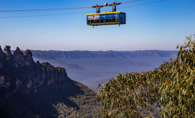 Scenic World in Katoomba, Blue Mountains, NSW