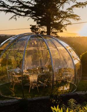 The Bunker Leura's Dining Dome in the Blue Mountains