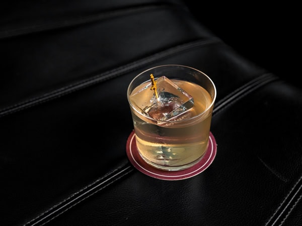 a glass of King Arthur's Gimlet, Dean & Nancy’s on 22