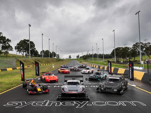 Star cars at the World Time Attack Challenge Media Launch