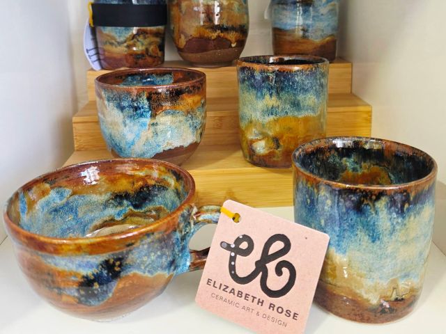 ceramic mugs at The Nook Craft Co-op