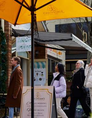 shops on the main street of Leura