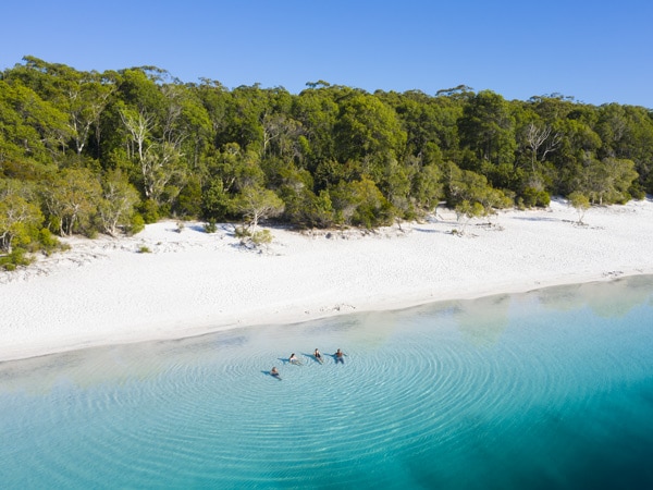 Boorangoora/Lake McKenzie on K'gari, Fraser Coast