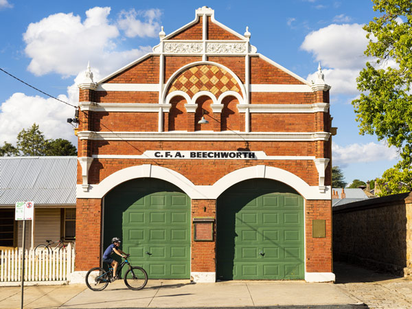 Beechworth building in Victoria
