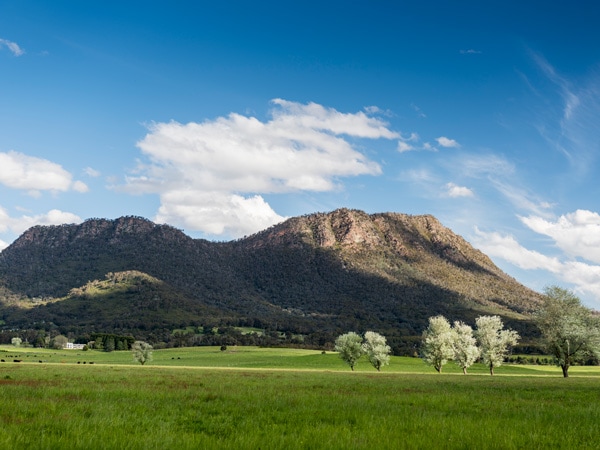 the scenic view of Cathedral Range near Taggerty