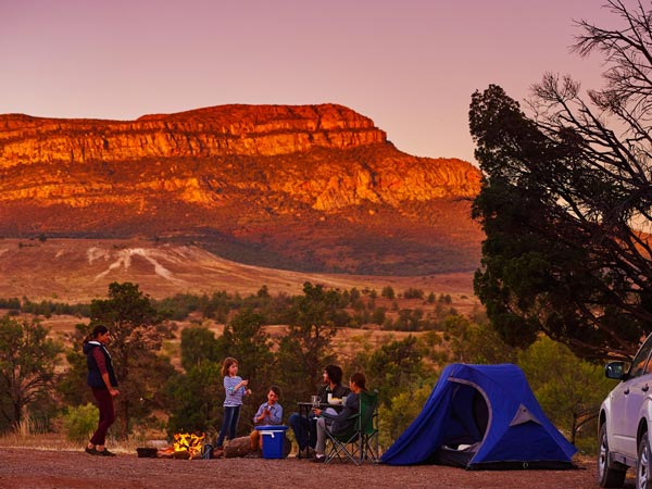 Camping Rawnsley Park Station