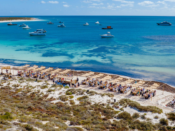 Abrolhos Long Table Lunch on East Wallabi Island, WA