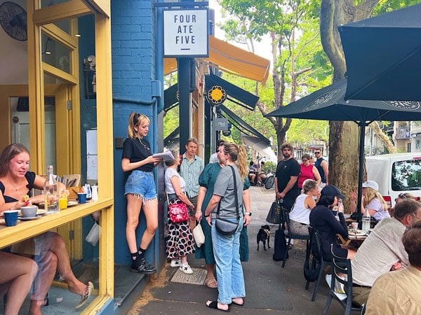 Exterior of Four Ate Five