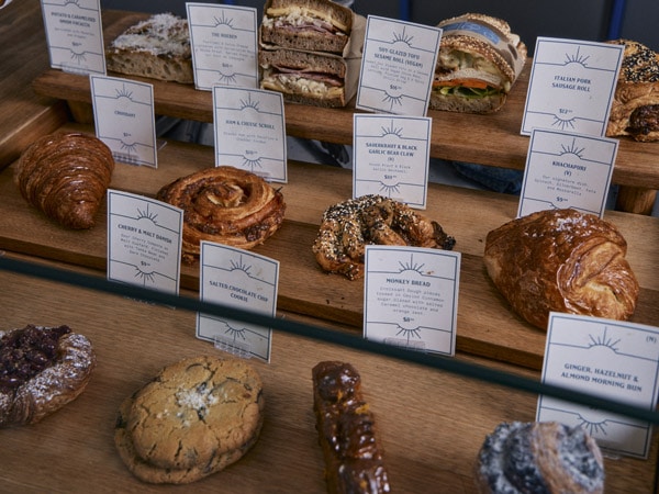 Pastries at All Are Welcome in Melbourne