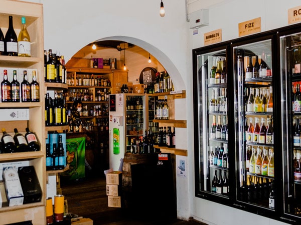 the bottleshop at Carwyn Cellars, Thornbury
