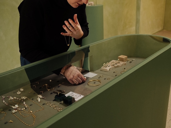 Jewellery from Comune Gallery on High Street, Melbourne