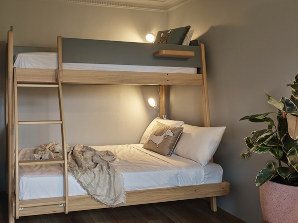 Family suite bunk beds at Kyah
