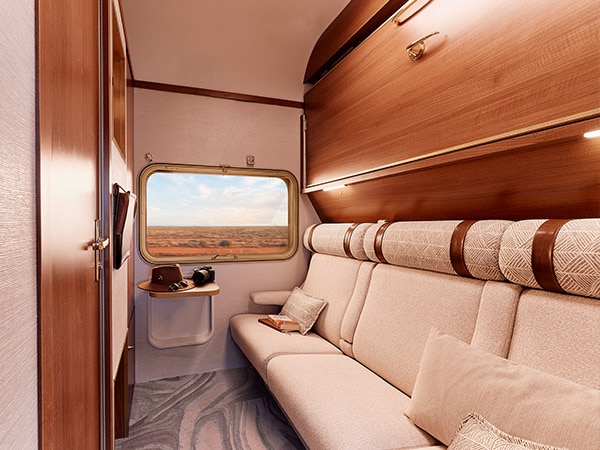 the ghan gold premium twin cabin