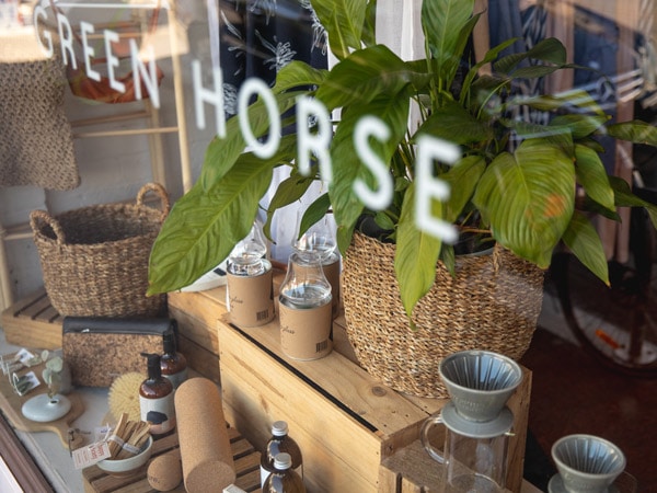 Green Horse on High Street in Melbourne