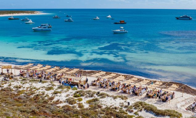 Abrolhos Long Table Lunch on East Wallabi Island, WA