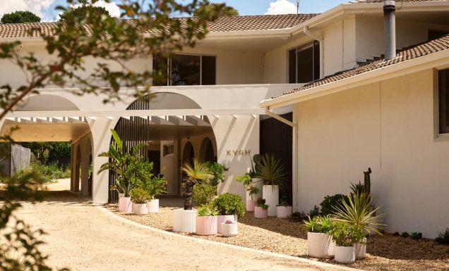 Exterior of Kyah Boutique Hotel in Blackheath