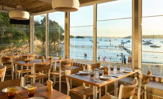 View at Ripples at Little Manly