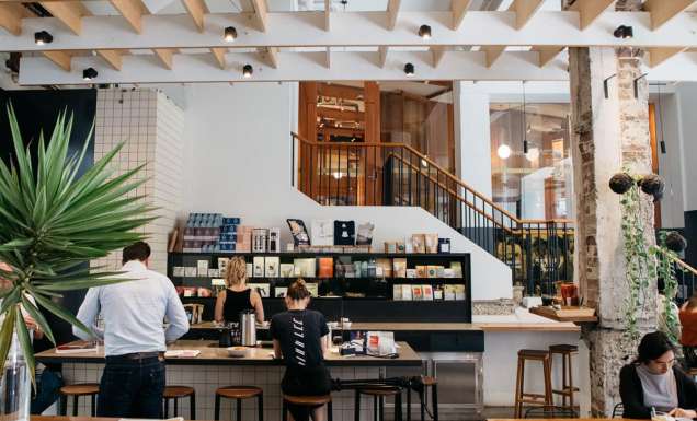 the cafe interior at Paramount Coffee Project, Surry Hills